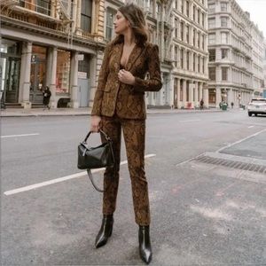 Joie Python print pants